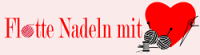 Flotte Nadeln mit Herz